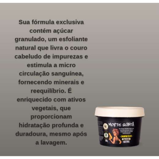 Shampoo Lola Morte Subita Solido 100g