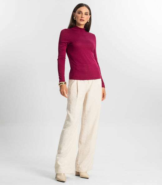 Blusa Feminina Manga Longa Endless Vermelho