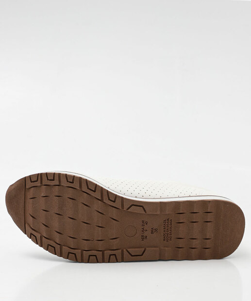 Tênis Casual Feminino Via Uno Branco