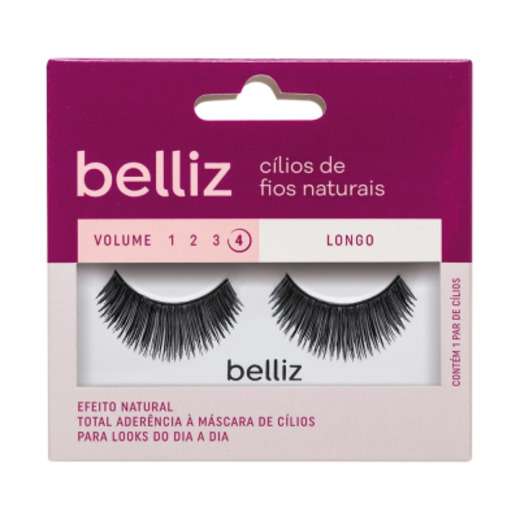 Image_Belliz Cílios Postiços De Fios 3D Longo Volume 4 209