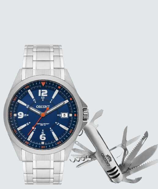 Kit Relógio Masculino Orient MBSS1270 K769D2SX