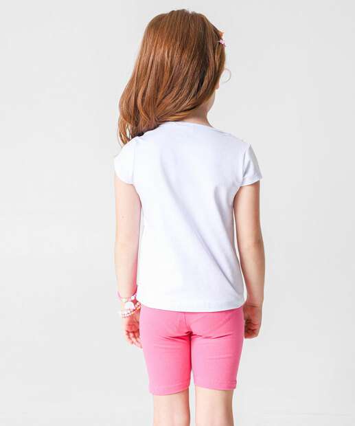 Conjunto Infantil Estampa Patins Tam 4 a 10