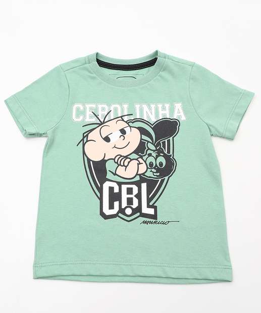 Image_Camiseta Infantil Cebolinha Turma Da Mônica Tam 1 a 3 Verde
