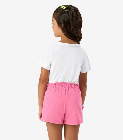 Blusa Feminina Meia Malha Rovi Kids Branco