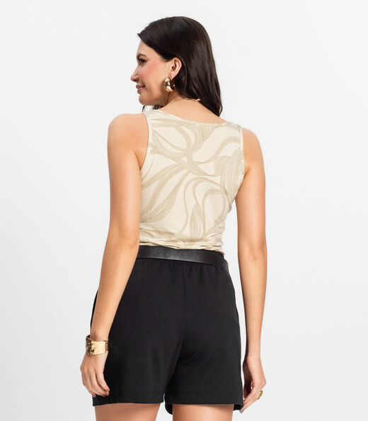 Regata Feminina Viscotorcion Rovitex Bege