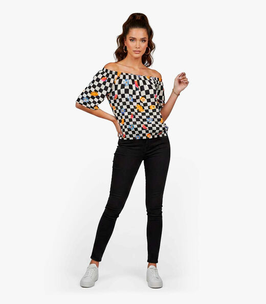 Image_Blusa Feminina Ciganinha Infinita Cor Preto