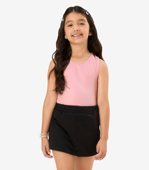 Shorts Saia Moletom Rovi Kids Preto
