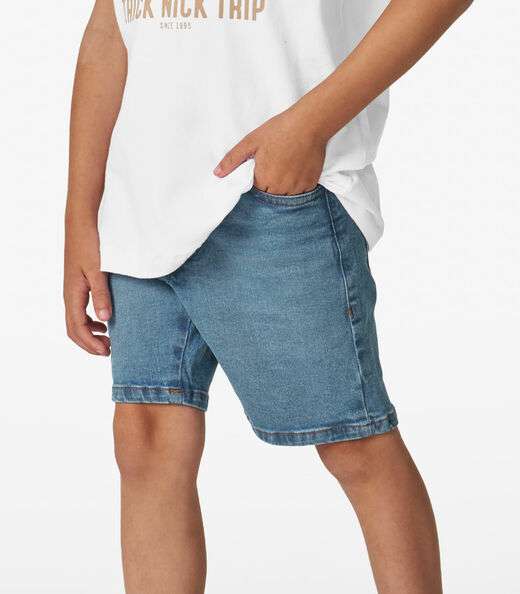 Conjunto Camiseta com Bermuda Trick Nick Branco