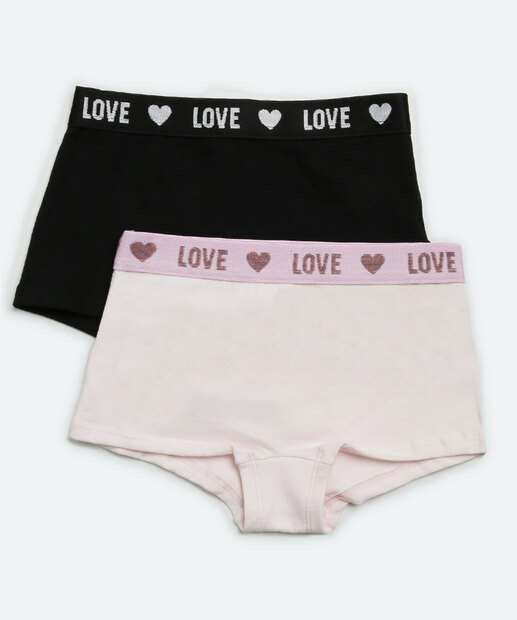 Image_Kit 2 Calcinhas Juvenil Caleçon Marisa Tam 10 a 16