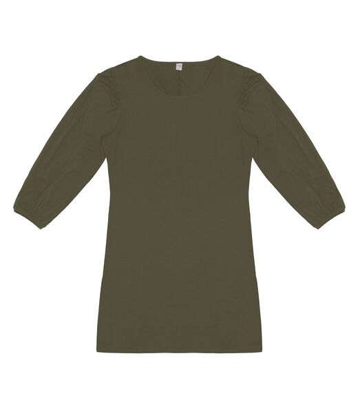 Image_Vestido Manga Longa Plus Infinita Cor Verde