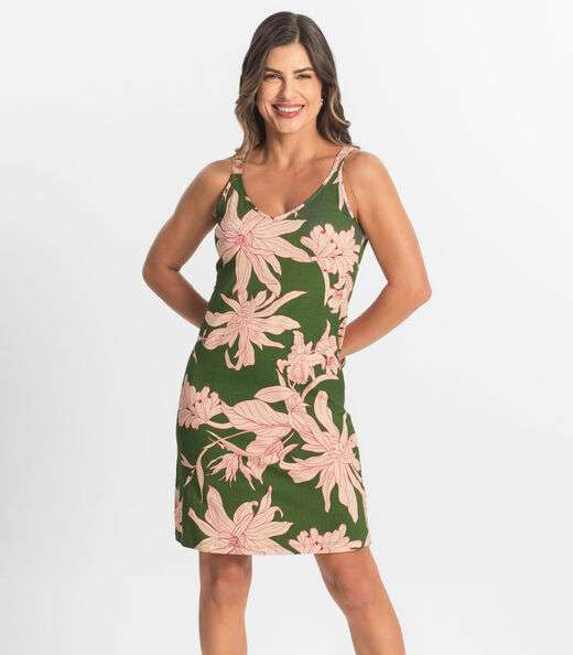 Image_Vestido Estampado Rovitex Verde