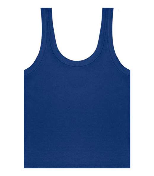 Regata Feminina Em Ribana Rovitex Azul