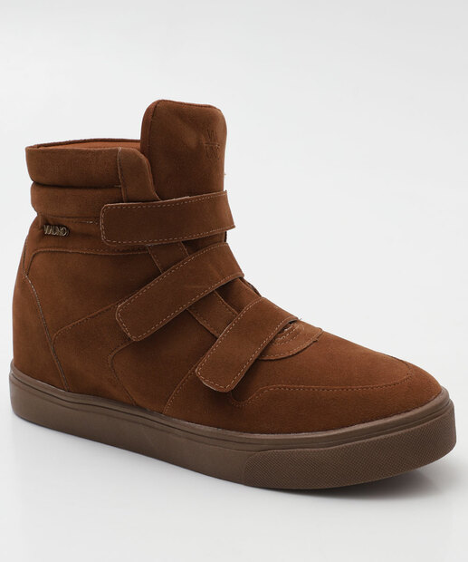 Image_Tênis Feminino Cano Alto Via Uno 960001 Caramelo