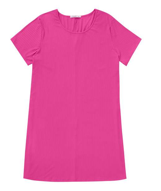 Vestido Feminino Plus Size Secret Glam Rosa