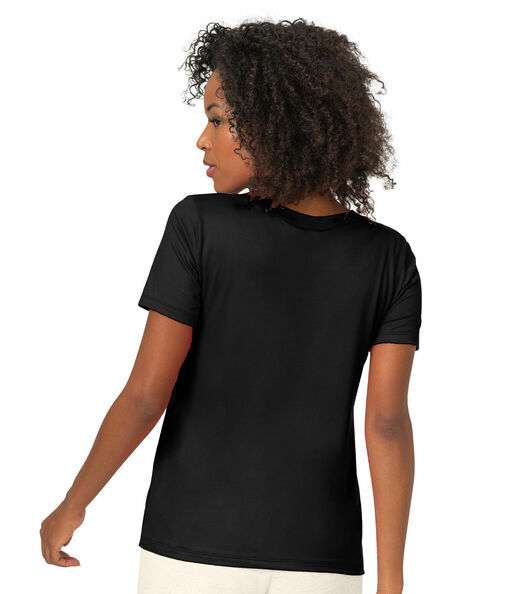 Blusa Feminina Malha Delicate Básica Rovitex Preto