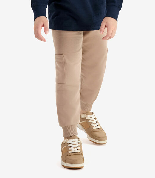 Conjunto Camiseta com Calça Meia Malha Rovi Kids Azul