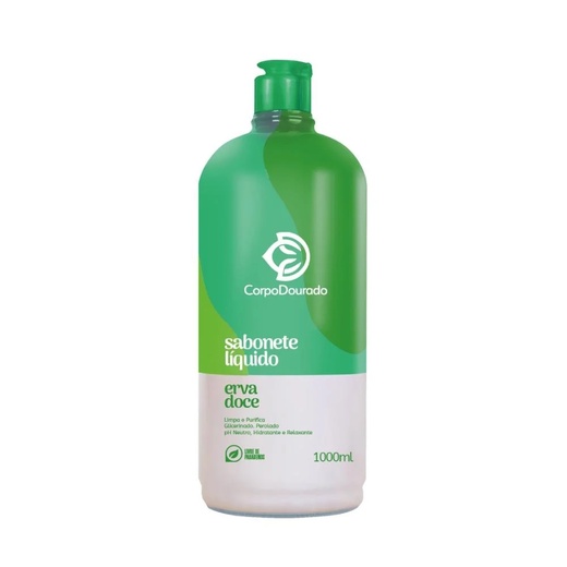 Image_Sabonete Liquido Corpo Dourado 1L Erva Doce