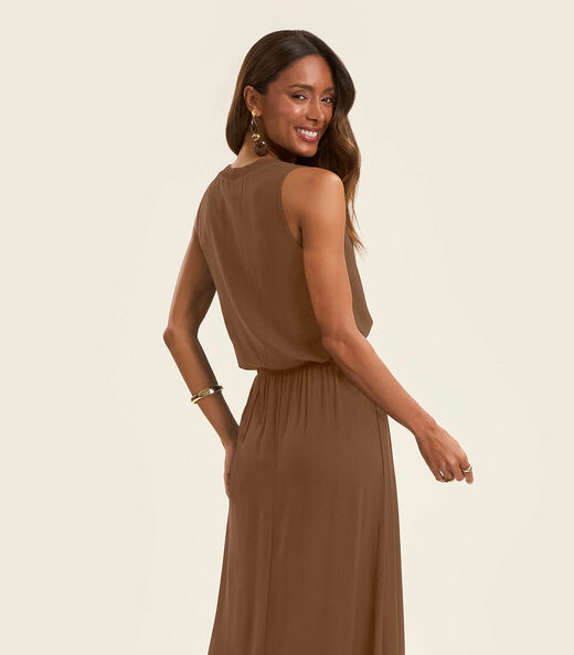 Regata Feminina Twill Cey Rovitex Marrom