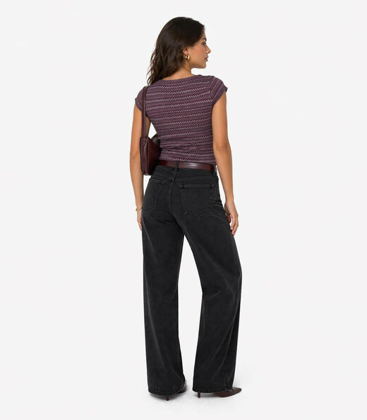 Blusa Feminina Em Jacquard Marino Infinita Cor Roxo
