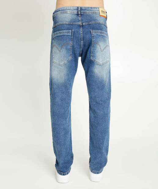Calça Masculina Skinny Bolsos Zune Jeans