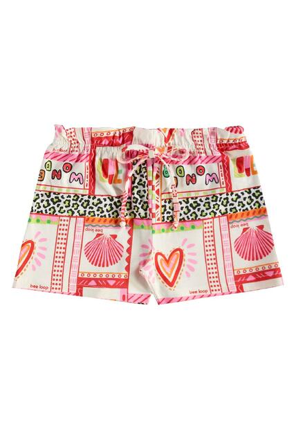 Conjunto Blusa Short Estampado Bee Loop