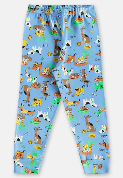 Pijama Longo Infantil Unissex Suedine Up Baby