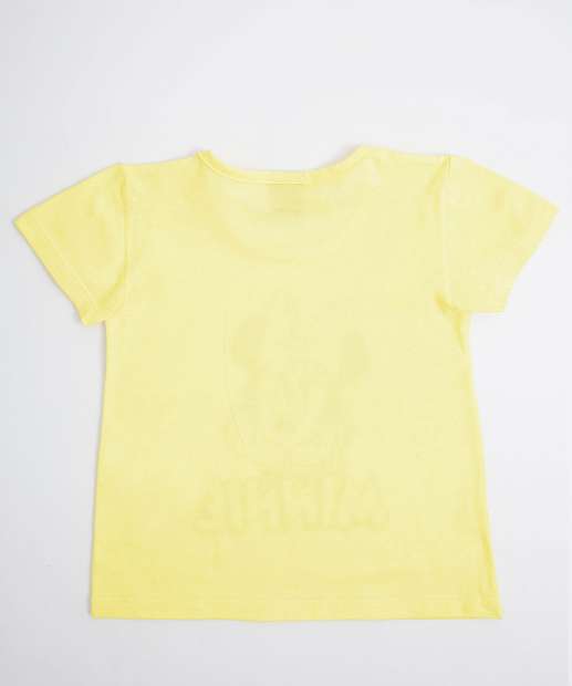 Conjunto Infantil Manga Curta Minnie Disney Tam 1 a 3