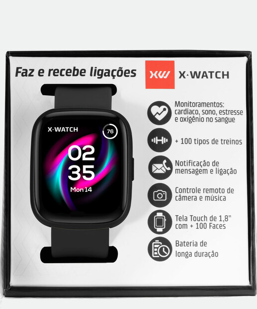 Relógio Unissex Digital Xwatch XSWUQPI01 PXPX