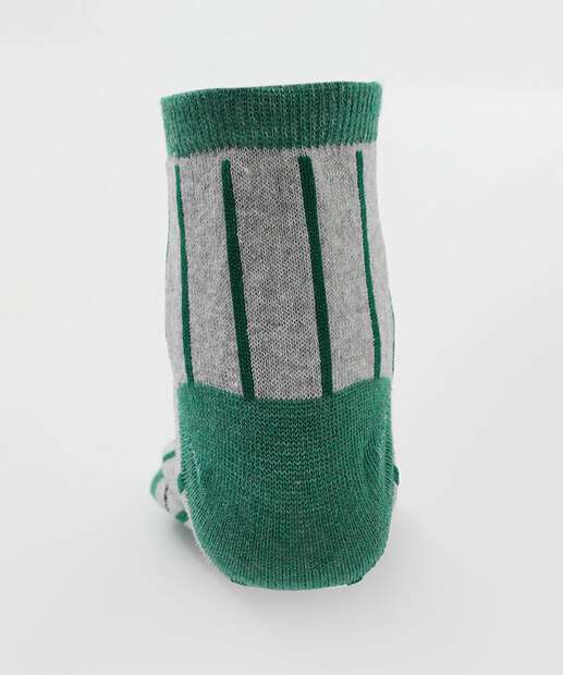 Kit 2 Meias Infantil Estampa Snoopy Cinza