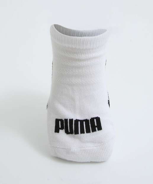 Kit 3 Meias Infantil Invísivel Puma