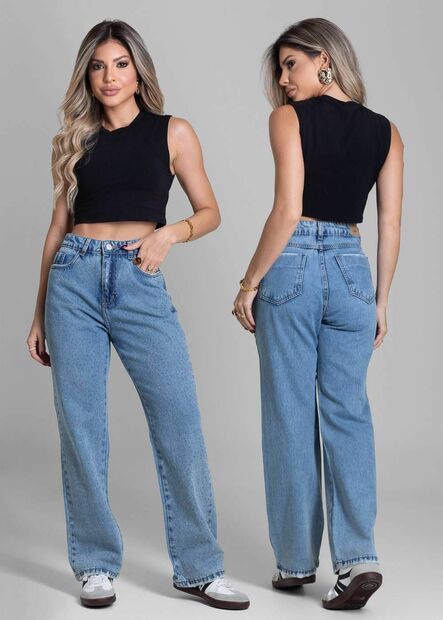 Calça Jeans Sawary Reta - 282903