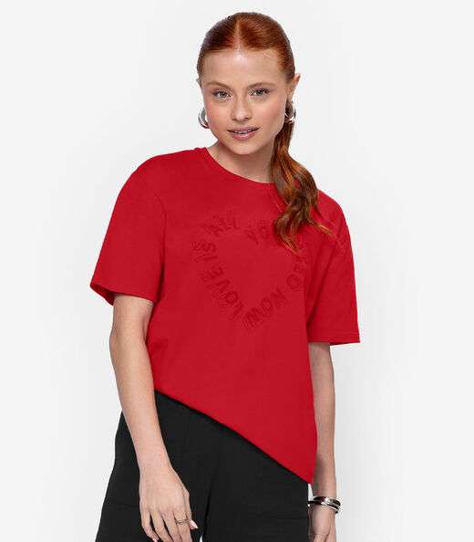 Image_T- Shirt Feminina Estampada Minty Vermelho