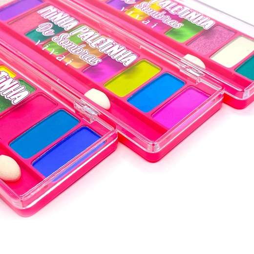 Paleta de sombras 10 Cores Teen Minha paletinha Vivai  4037.9.1
