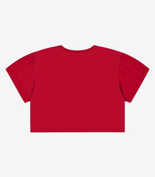 Blusa Feminina Tecido em Viscose Infinita Cor Vermelho