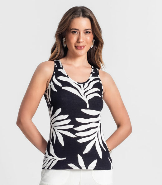 Regata Feminina Rovitex Preto