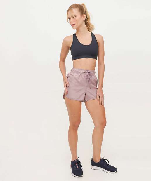 Short Feminino Fitness Amarração Marisa