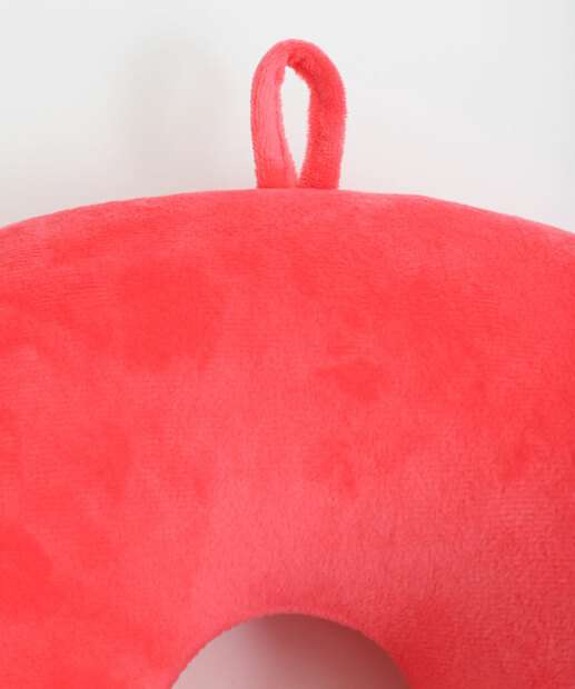 Almofada Pescoço Plush Marisa Rosa