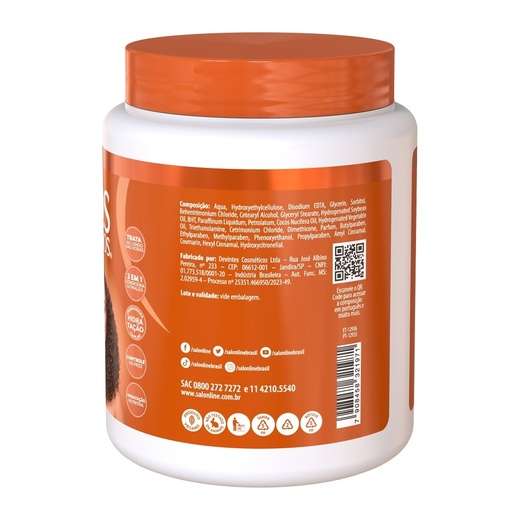 Ativador Salon Line Sos Óleo De Coco 1Kg