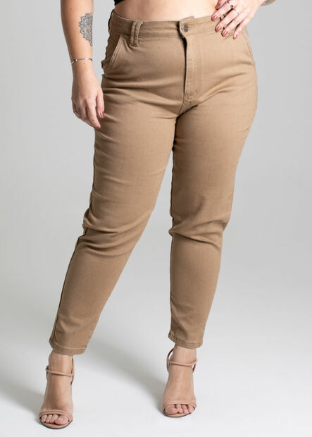 Calça Sarja Sawary Plus Size Mom - 276907