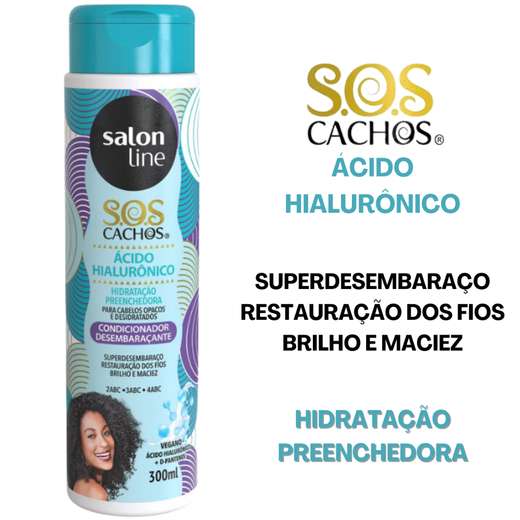 Condicionador Salon Line Sos Acido Hialuronico 300ml