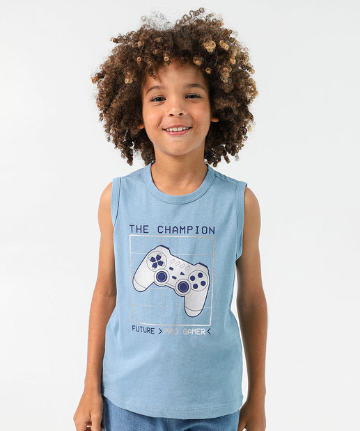 Image_Regata Infantil The Champion Gamer Azul Marisa