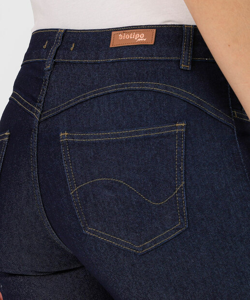 Calça Jeans Flare Feminina Biotipo Azul
