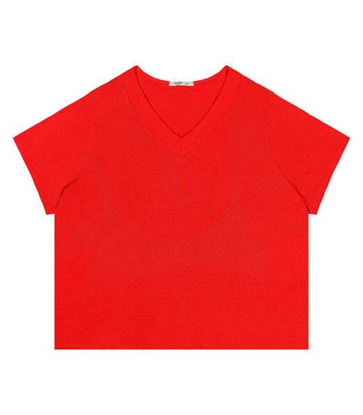 Blusa Feminina Plus Size Secret Glam Laranja