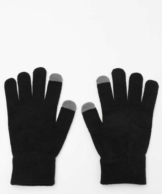 Image_Luva Feminina Tricô Marisa Preto