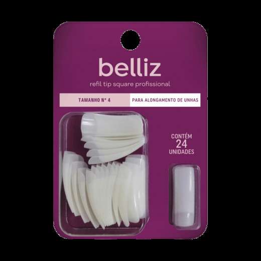 Image_Unhas Belliz Refil Tip Square Tam. 4