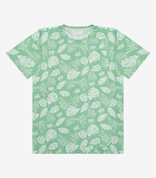Image_Camiseta Masculina Estampada Select Verde