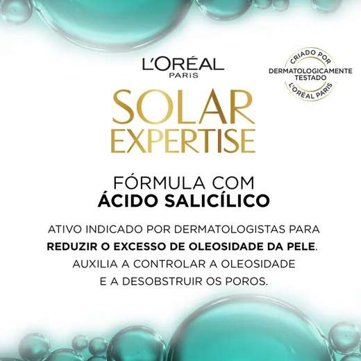 Protetor Solar Facial L'Oréal Paris Expertise Antioleosidade FPS 60