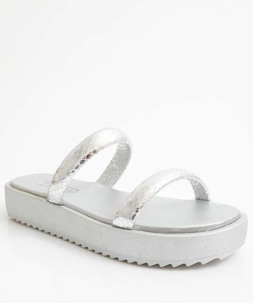 Image_Tamanco Feminino Flatform Tiras Moleca Prateado