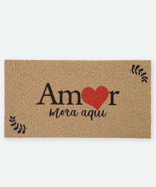 Tapete Capacho Estampado Kapazi 1 Peça