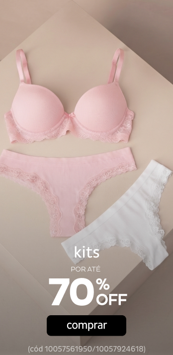 Kits até 70% OFF